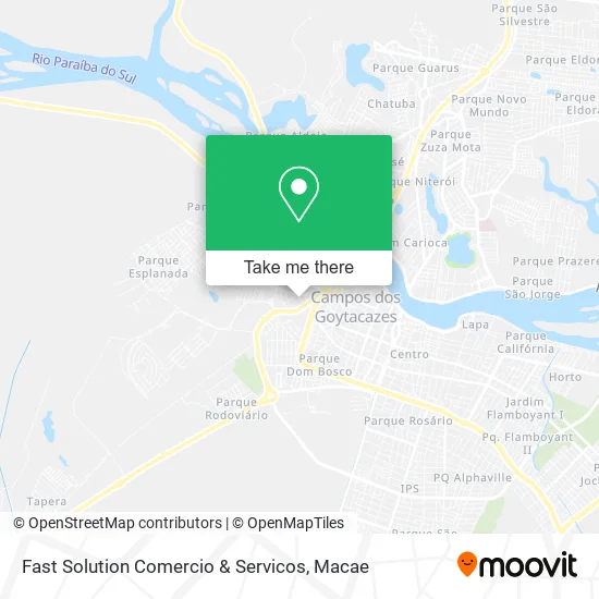 Fast Solution Comercio & Servicos map