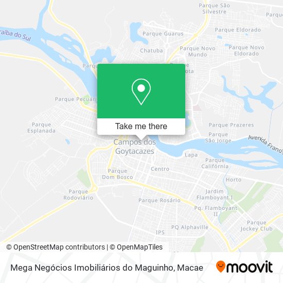 Mega Negócios Imobiliários do Maguinho map