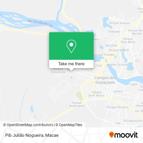 Pib Julião Nogueira map