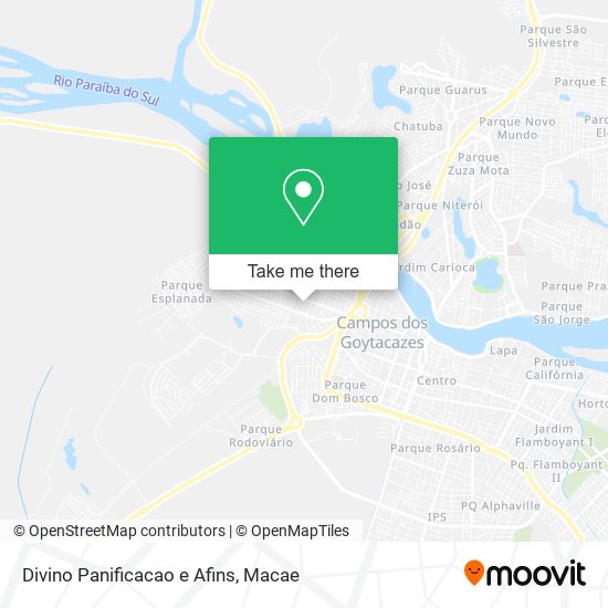 Divino Panificacao e Afins map