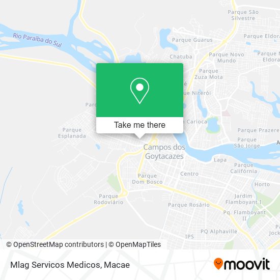 Mlag Servicos Medicos map