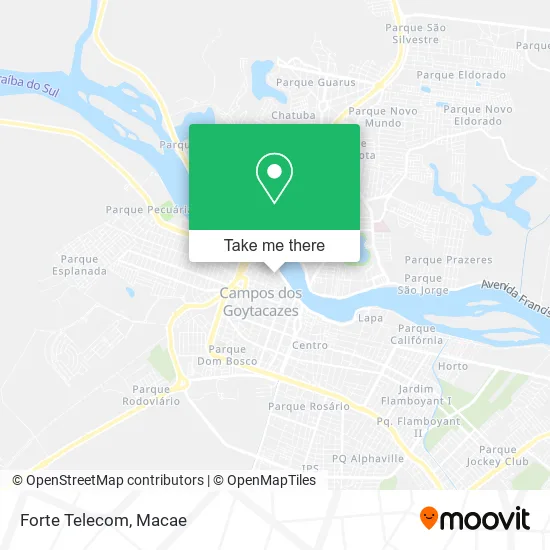 Forte Telecom map