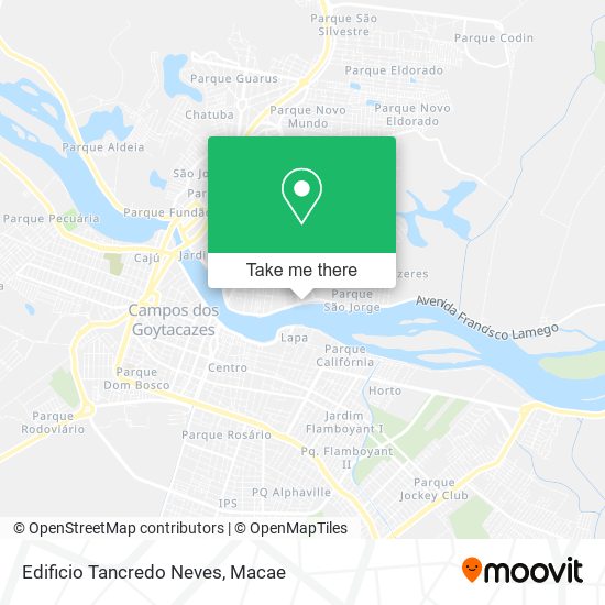 Edificio Tancredo Neves map