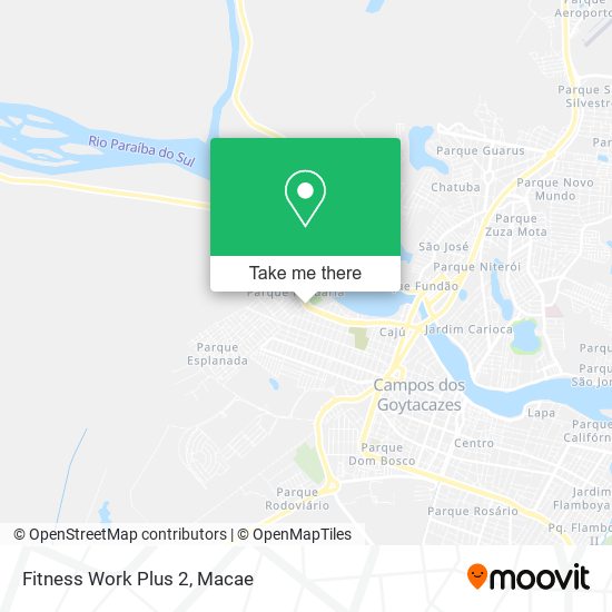 Fitness Work Plus 2 map