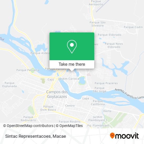 Sintac Representacoes map