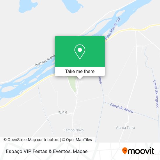 Espaço VIP Festas & Eventos map