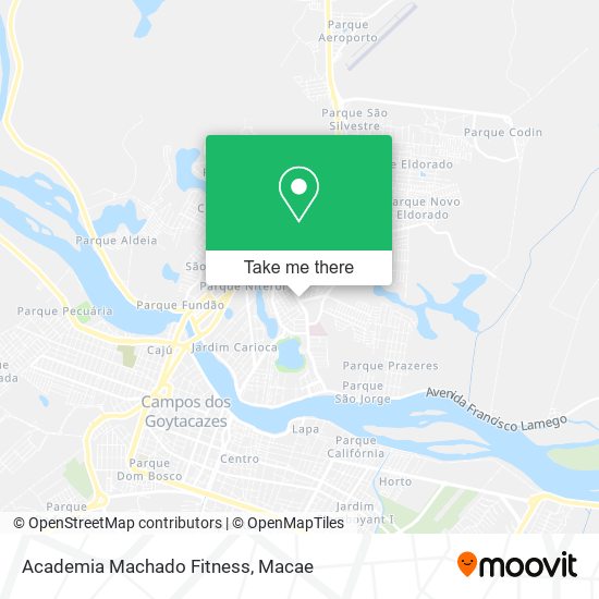 Academia Machado Fitness map