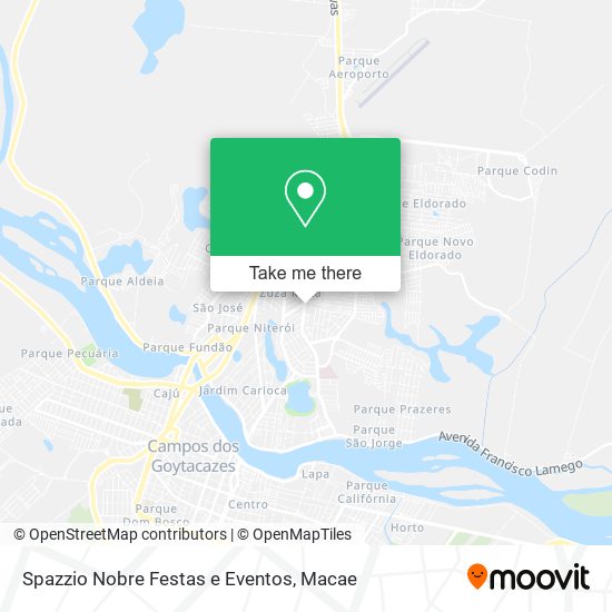 Spazzio Nobre Festas e Eventos map