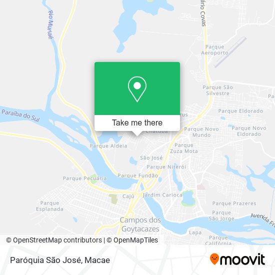 Paróquia São José map