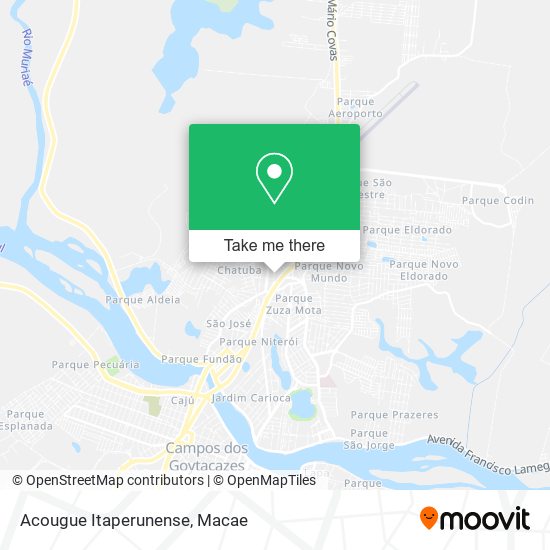 Acougue Itaperunense map