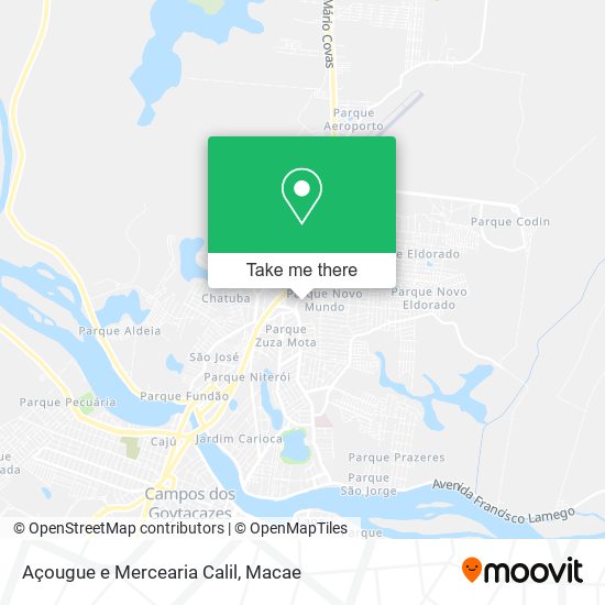 Açougue e Mercearia Calil map