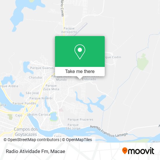 Radio Atividade Fm map