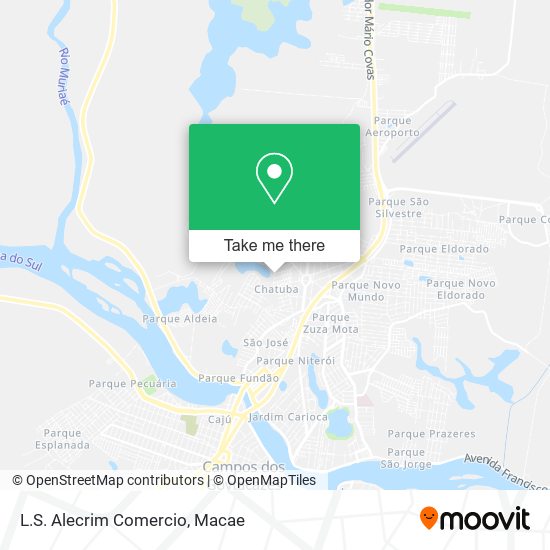 L.S. Alecrim Comercio map