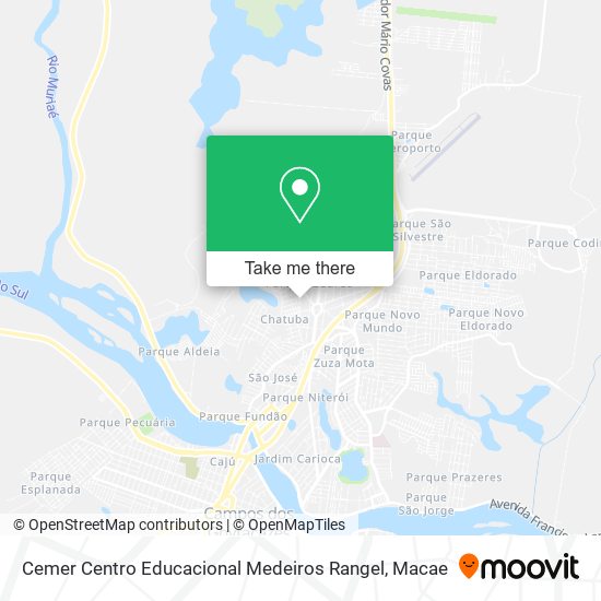 Cemer Centro Educacional Medeiros Rangel map