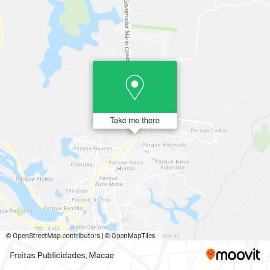 Freitas Publicidades map