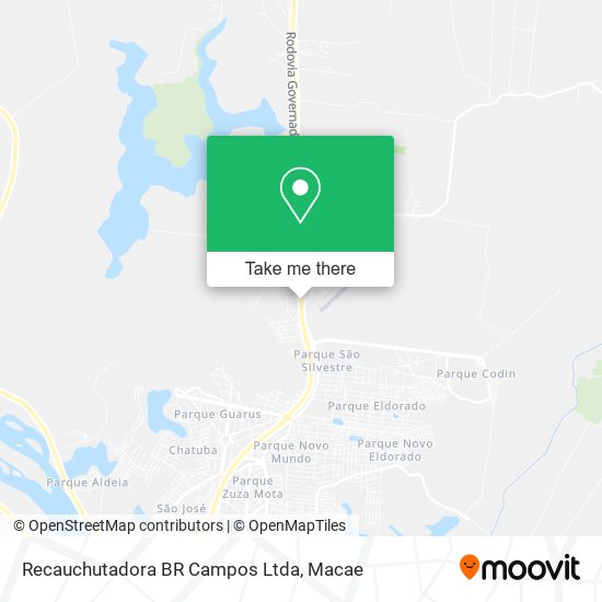 Recauchutadora BR Campos Ltda map