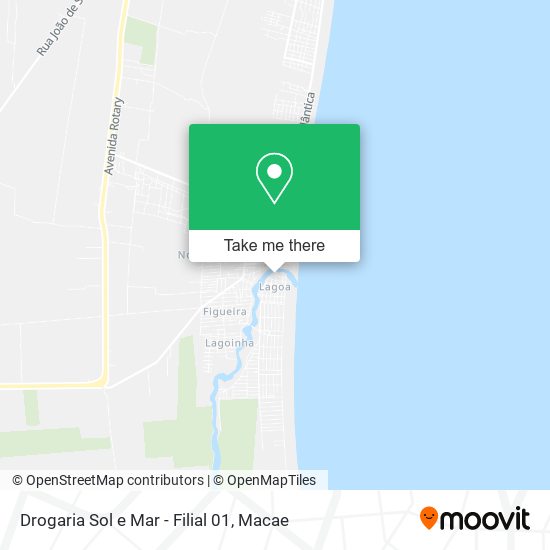 Drogaria Sol e Mar - Filial 01 map