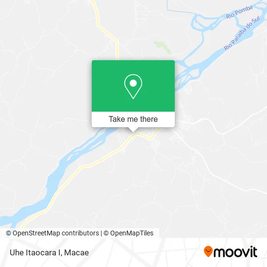 Uhe Itaocara I map