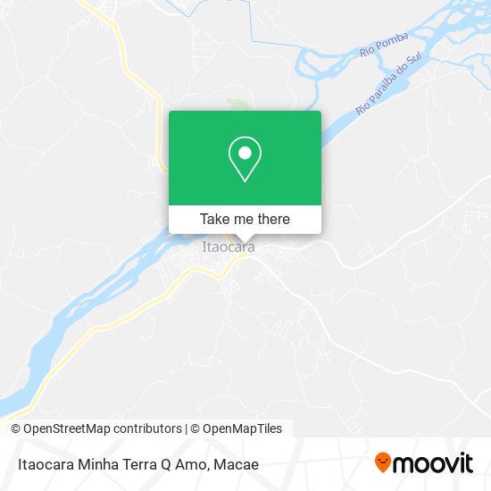 Itaocara Minha Terra Q Amo map