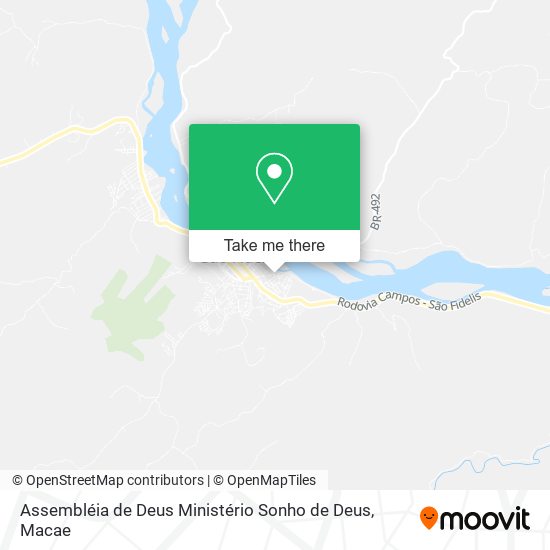 Assembléia de Deus Ministério Sonho de Deus map