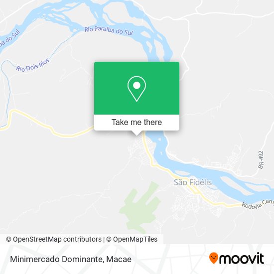 Minimercado Dominante map