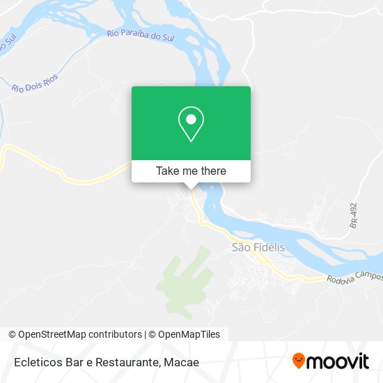 Ecleticos Bar e Restaurante map