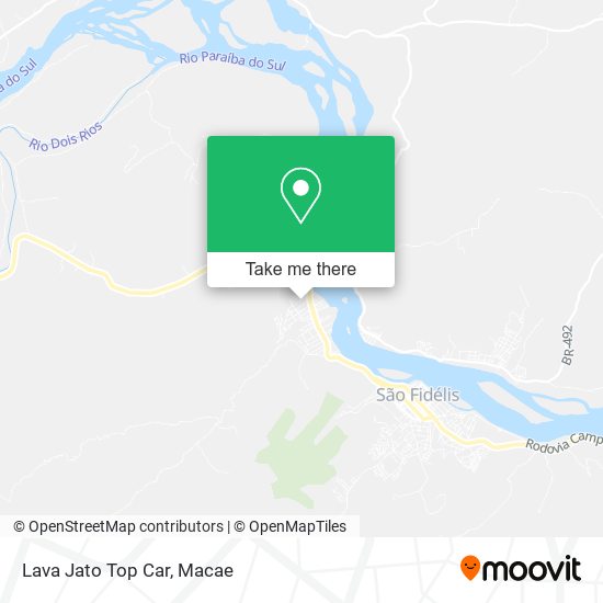 Lava Jato Top Car map