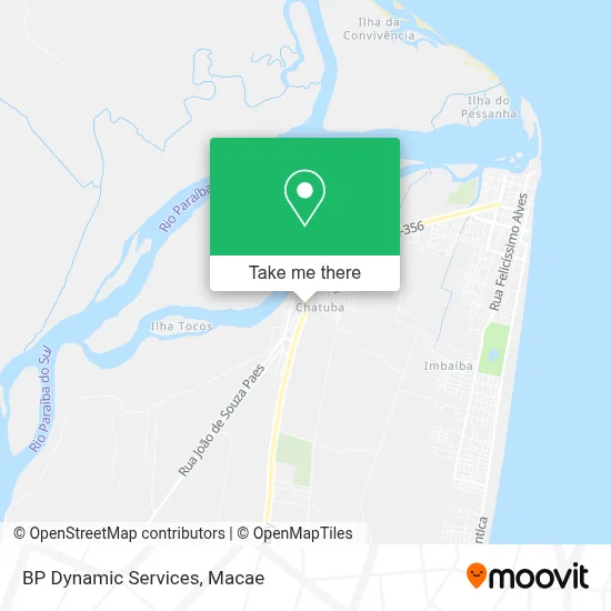 BP Dynamic Services map