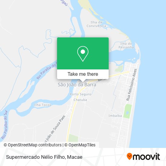 Supermercado Nélio Filho map