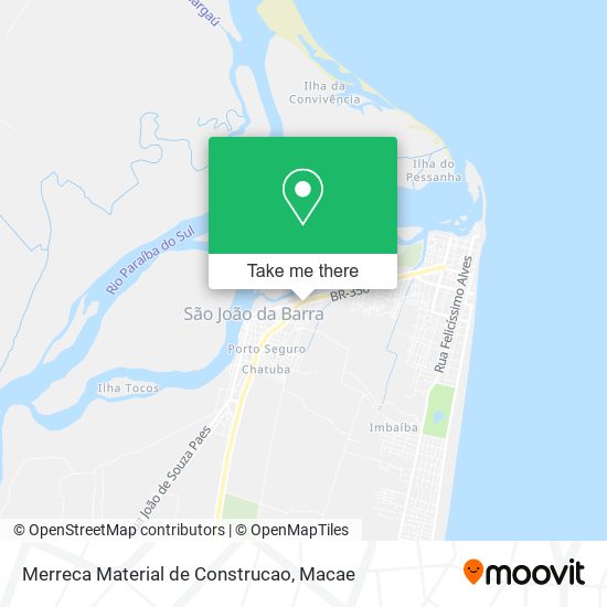 Merreca Material de Construcao map