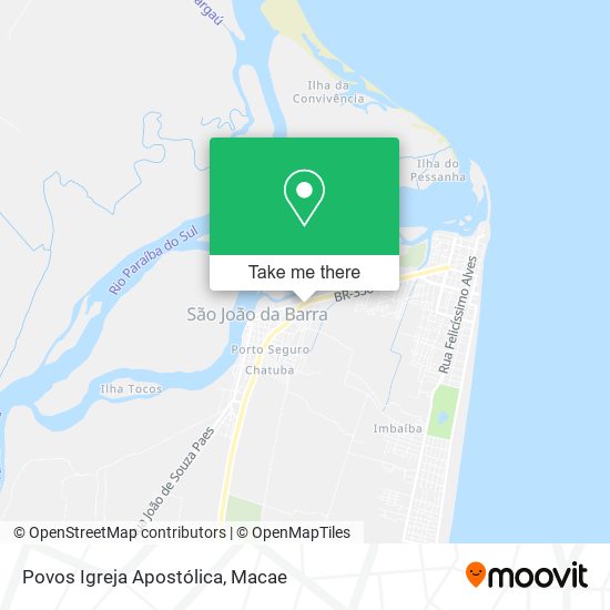 Povos Igreja Apostólica map