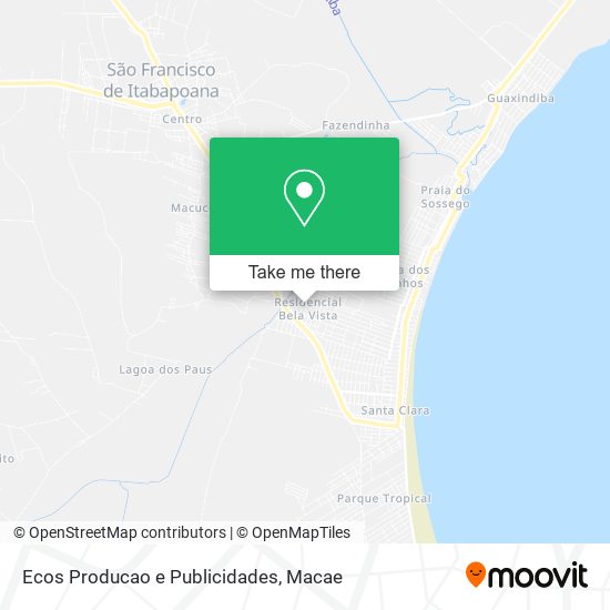 Ecos Producao e Publicidades map