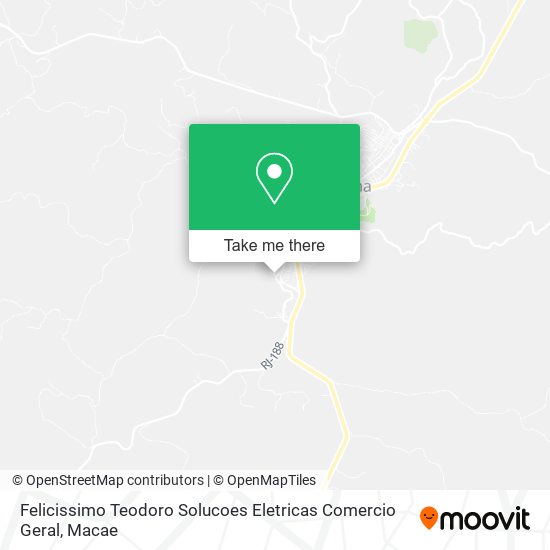 Felicissimo Teodoro Solucoes Eletricas Comercio Geral map