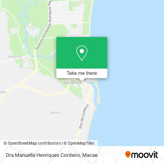 Dra Manuella Henriques Cordeiro map