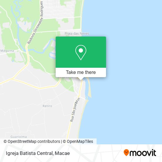 Igreja Batista Central map