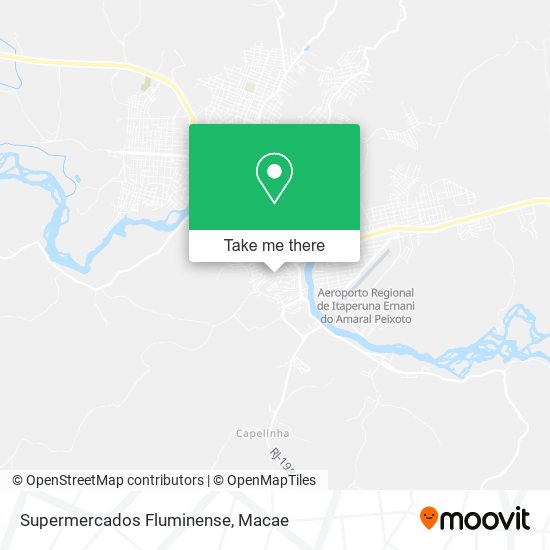Supermercados Fluminense map