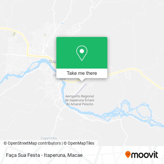 Faça Sua Festa - Itaperuna map