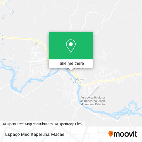 Espaço Med Itaperuna map