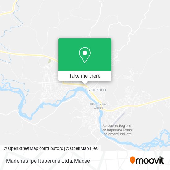 Madeiras Ipê Itaperuna Ltda map