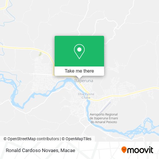 Ronald Cardoso Novaes map