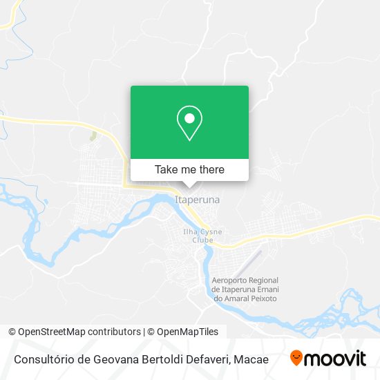 Consultório de Geovana Bertoldi Defaveri map