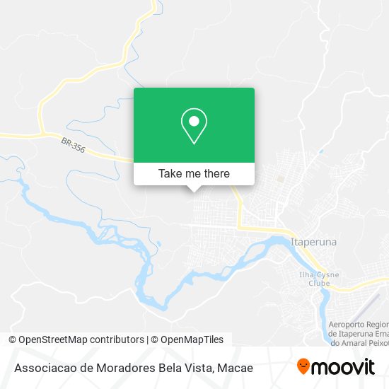 Associacao de Moradores Bela Vista map