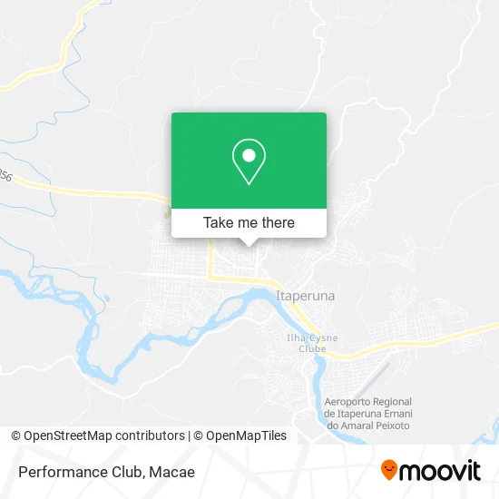 Performance Club map