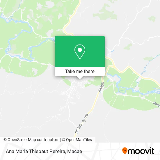Ana Maria Thiebaut Pereira map