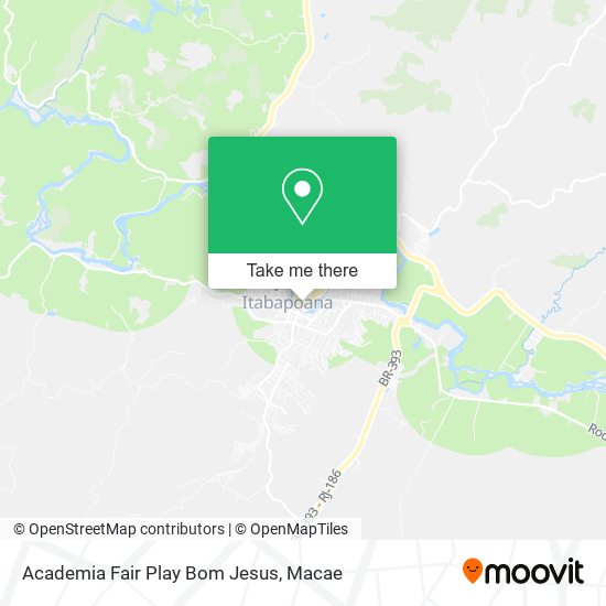 Academia Fair Play Bom Jesus map