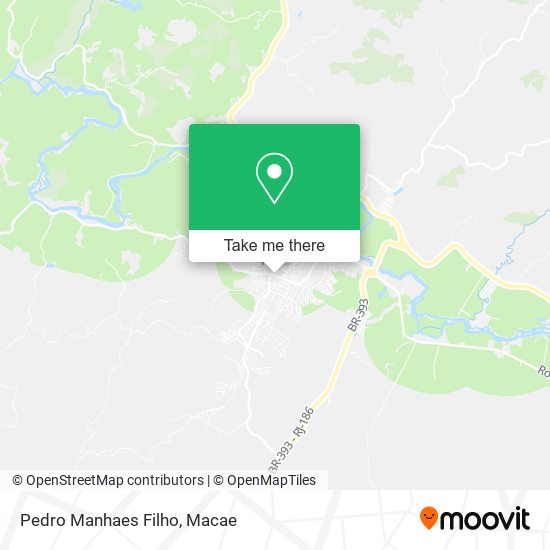 Pedro Manhaes Filho map