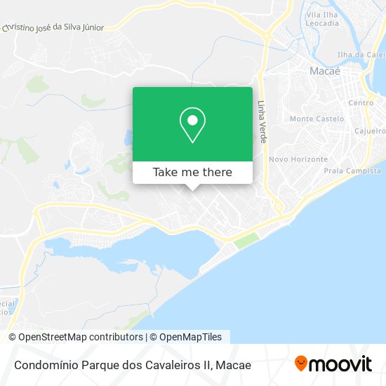 Mapa Condomínio Parque dos Cavaleiros II