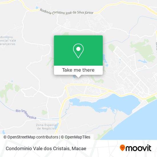 Condominio Vale dos Cristais map