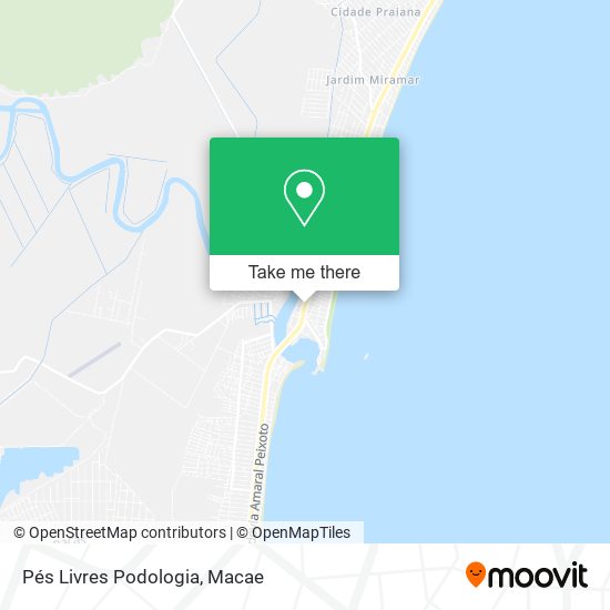 Pés Livres Podologia map