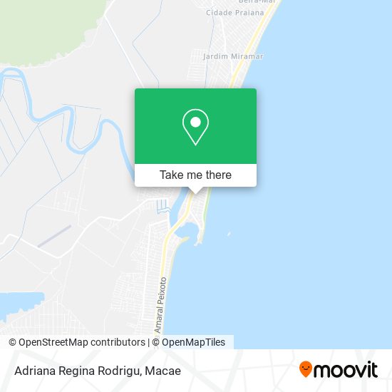 Adriana Regina Rodrigu map
